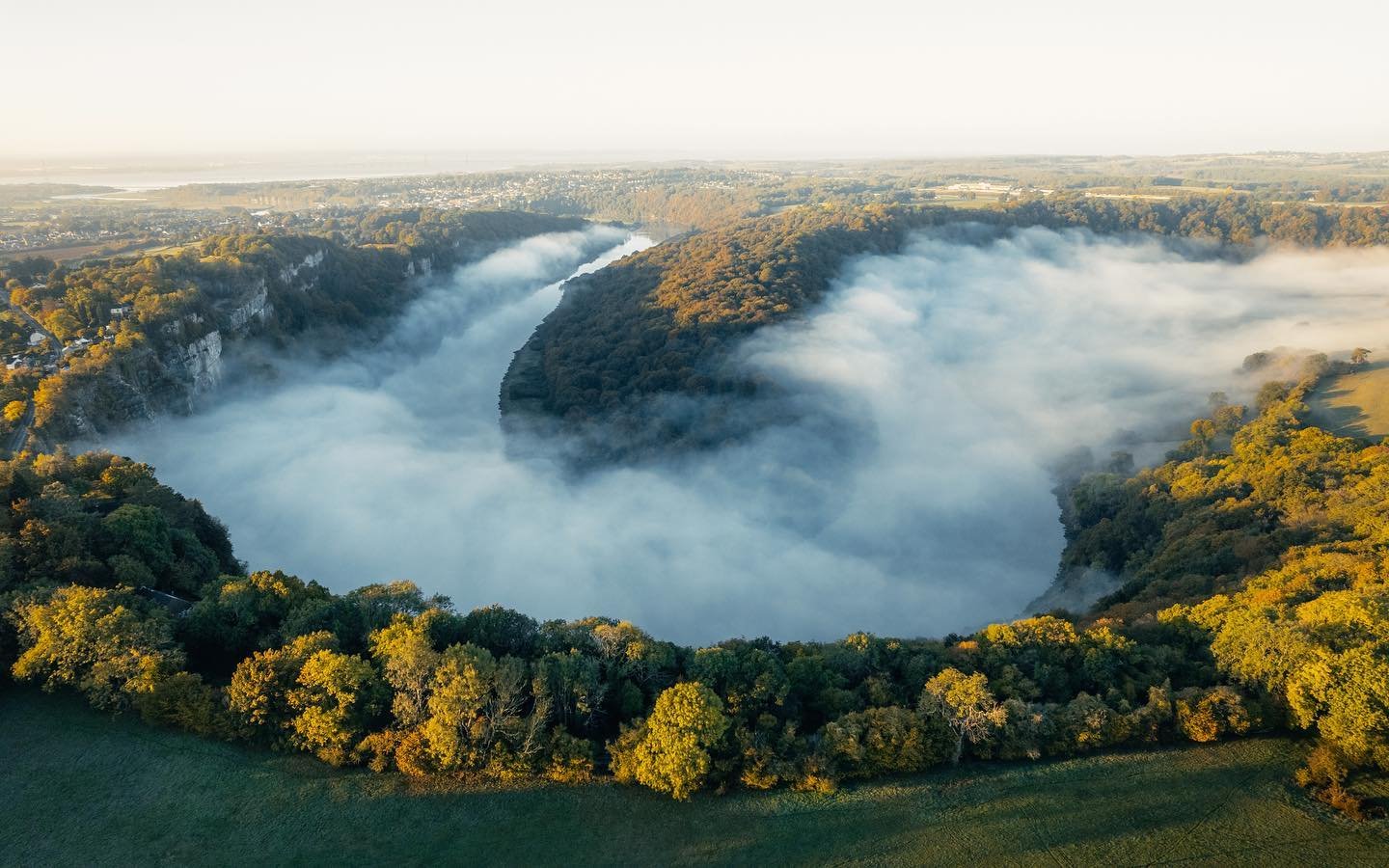 @roamingwithbrad Wye Valley Chepstow Dragons Breath